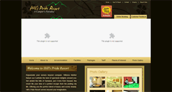 Desktop Screenshot of hillsprideresort.com